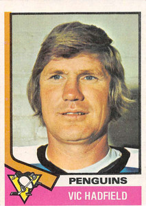 1974-75 Topps #65 Vic Hadfield VG  Pittsburgh Penguins 