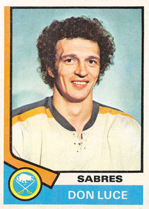 1974-75 Topps #79 Don Luce VG  Buffalo Sabres 