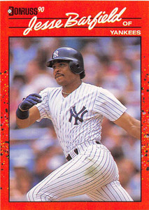 1990 Donruss #74 Jesse Barfield NM-MT New York Yankees 