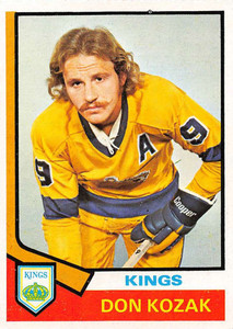 1974-75 Topps #111 Don Kozak VG  RC Rookie Los Angeles Kings 