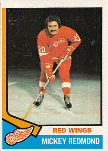 1974-75 Topps #120 Mickey Redmond VG  Detroit Red Wings 