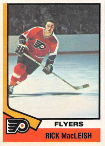1974-75 Topps #163 Rick MacLeish VG  Philadelphia Flyers 