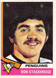 1974-75 Topps #188 Ron Stackhouse VG  Pittsburgh Penguins 