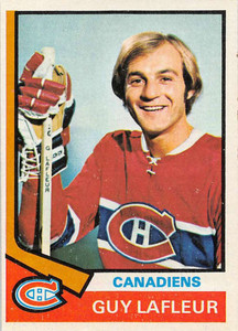 1974-75 Topps #232 Guy Lafleur VG  Montreal Canadiens 