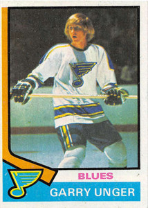 1974-75 Topps #237 Garry Unger VG  St. Louis Blues 