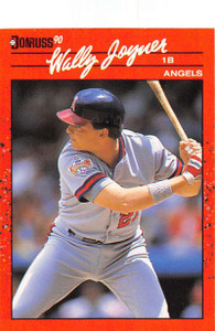 1990 Donruss #94 Wally Joyner NM-MT California Angels 