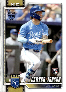 2026 Topps #530 Carter Jensen NM-MT  RC Rookie Kansas City Royals 