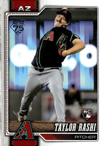 2026 Topps #615 Taylor Rashi NM-MT  RC Rookie Arizona Diamondbacks 