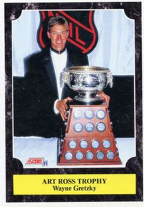 1991-92 Score Canadian Bilingual #317 Wayne Gretzky NM-MT  Los Angeles Kings 