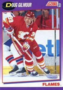 1991-92 Score American #218 Doug Gilmour NM-MT Calgary Flames 