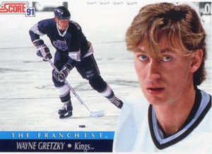 1991-92 Score American #422 Wayne Gretzky NM-MT Los Angeles Kings 