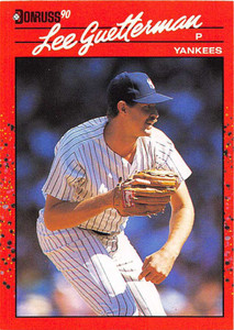 1990 Donruss #127 Lee Guetterman NM-MT New York Yankees 