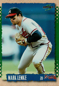 1995 Score #87 Mark Lemke NM-MT  Atlanta Braves 