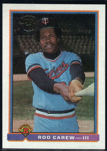 1991 Bowman #3 Rod Carew VG Minnesota Twins 