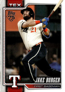 2026 Topps #451 Jake Burger NM-MT  Texas Rangers 