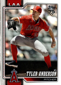 2026 Topps #694 Tyler Anderson NM-MT  Los Angeles Angels 