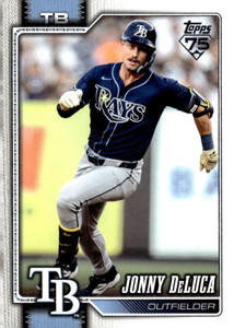 2026 Topps #543 Jonny DeLuca NM-MT  Tampa Bay Rays 