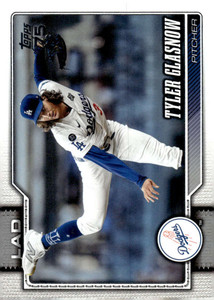 2026 Topps #629 Tyler Glasnow NM-MT  Los Angeles Dodgers 