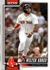 2026 Topps #677 Wilyer Abreu NM-MT  Boston Red Sox 