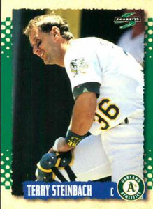 1995 Score #104 Terry Steinbach NM-MT  Oakland Athletics 