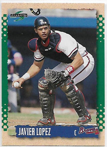 1995 Score #119 Javy Lopez NM-MT  Atlanta Braves 