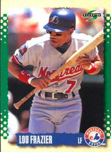 1995 Score #135 Lou Frazier NM-MT  Montreal Expos 