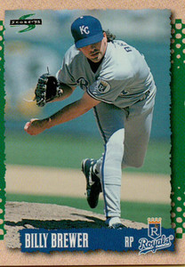 1995 Score #140 Billy Brewer NM-MT  Kansas City Royals 