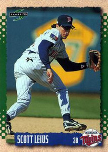1995 Score #142 Scott Leius NM-MT  Minnesota Twins 