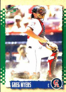 1995 Score #184 Greg Myers NM-MT  California Angels 