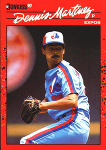 1990 Donruss #156 Dennis Martinez NM-MT Montreal Expos 