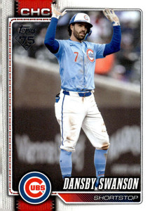 2026 Topps #550 Dansby Swanson NM-MT  Chicago Cubs 