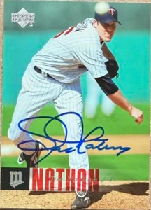 Joe Nathan Autographed 2006 Upper Deck #275 Minnesota Twins Card