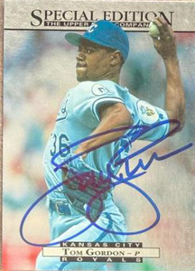 Tom Gordon Autographed 1995 Upper Deck - Special Edition #53 Kansas City Royals Card