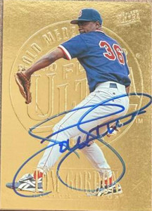 Tom Gordon Autographed 1996 Fleer Ultra Gold Medallion #314 Boston Red Sox Card 