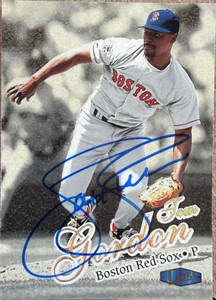 Tom Gordon Autographed 1998 Fleer Ultra Gold Medallion #172G Boston Red Sox Card 