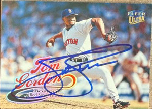 Tom Gordon Autographed 1999 Fleer Ultra #60 Boston Red Sox Card 