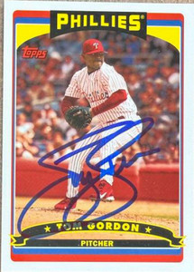 Tom Gordon Autographed 2006 Topps Philadelphia Phillies Fan Appreciation Day SGA #4 