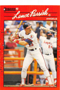 1990 Donruss #213 Lance Parrish NM-MT California Angels 