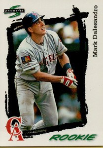1995 Score #278 Mark Dalesandro NM-MT  California Angels 