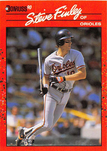 1990 Donruss #215 Steve Finley NM-MT Baltimore Orioles 