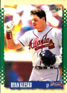 1995 Score #332 Ryan Klesko NM-MT  Atlanta Braves 