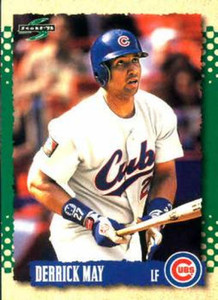 1995 Score #334 Derrick May NM-MT  Chicago Cubs 