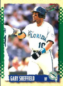 1995 Score #340 Gary Sheffield NM-MT  Florida Marlins 