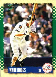 1995 Score #349 Wade Boggs NM-MT  New York Yankees 