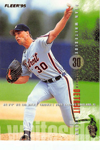 1995 Fleer Update #24 Sean Whiteside NM-MT  Detroit Tigers 