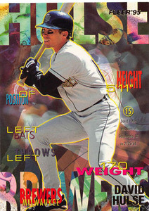 1995 Fleer Update #51 David Hulse NM-MT  Milwaukee Brewers 