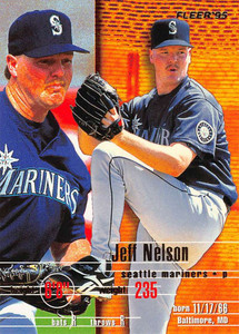 1995 Fleer Update #76 Jeff Nelson NM-MT  Seattle Mariners 