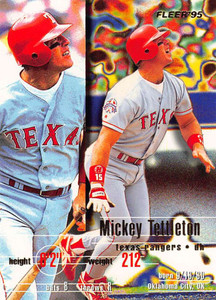 1995 Fleer Update #87 Mickey Tettleton NM-MT  Texas Rangers 