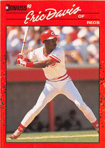 1990 Donruss #233 Eric Davis NM-MT Cincinnati Reds 