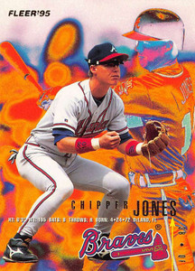 1995 Fleer Update #91 Chipper Jones NM-MT  Atlanta Braves 